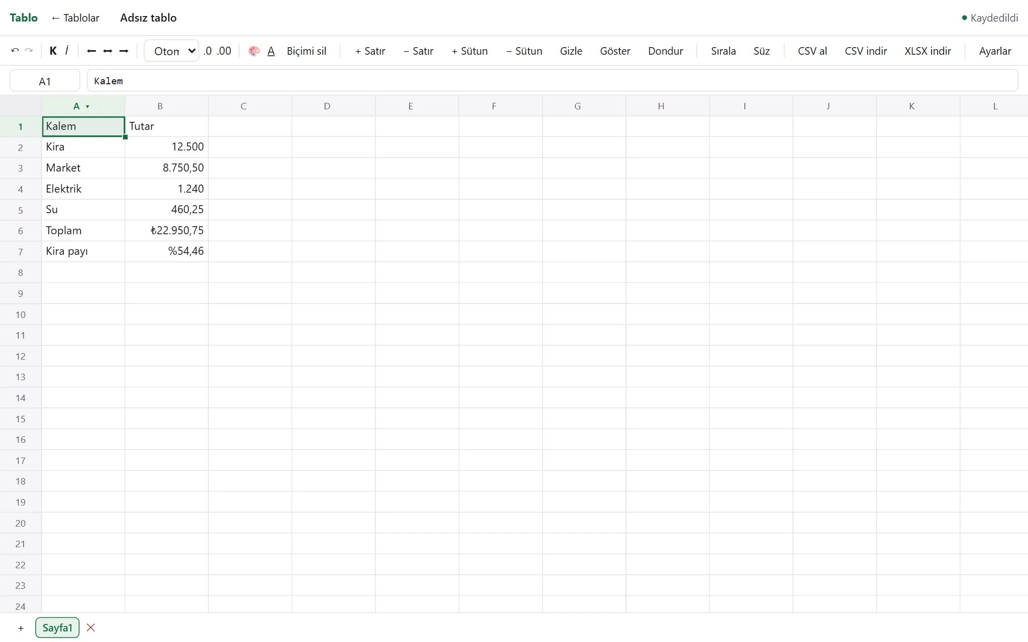 Tablo screenshot 1